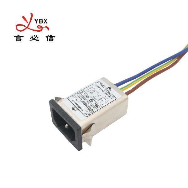 Cheap 10A 220V Power Line Filter IEC Inlet EMI Filter With Socket For Home Appliance for sale