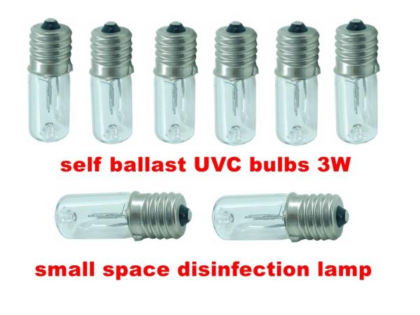 Cheap Self Ballasted UVC Light Bulbs For Shoe Cabinet Microwave Oven for sale