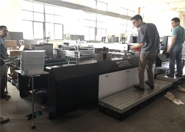 Cheap Fully Automatic Window Patching Machine Screen Print Gluing For Paper / Carton Box for sale