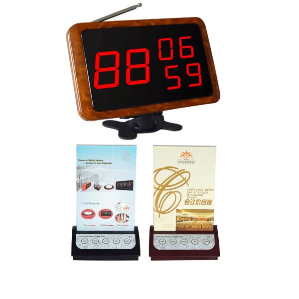 Cheap full set of restaurant pagings system call button/display/kitchen callpad/signal repeater for sale