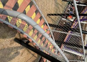 Playground 316 Stainless Steel Rope Mesh Netting Non Rusting Customized