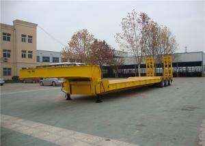Best 3 Lines Lowboy Semi Trailer 6 Axles 40-120 Tons With Anti Corrosive Primer Coating wholesale