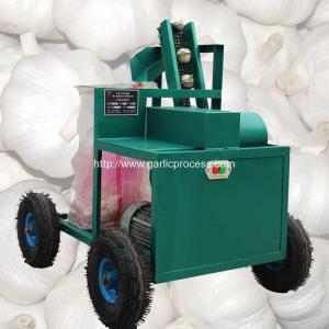 Best Automatic Discharging Fresh Garlic Root and Leaf Cutting Machine wholesale