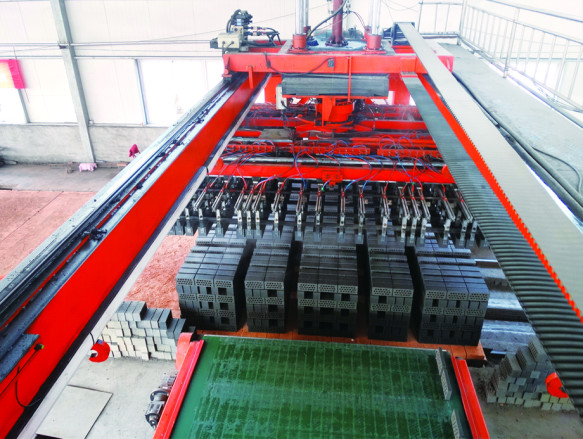 JKR- 600 Welding Robot Stacking System For Tunnel Kiln