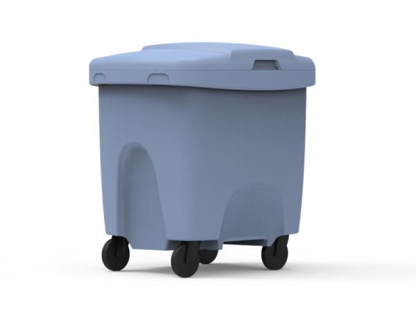 Cheap ISO Standard Custom Rotational Molding For 120L Plastic Waste Bin Own Designed for sale
