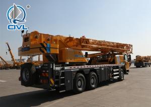 Best Shangchai Engine Euro 2 New Telescopic Boom Crane QY25K-II , 25 Ton Mobile Truck Crane wholesale