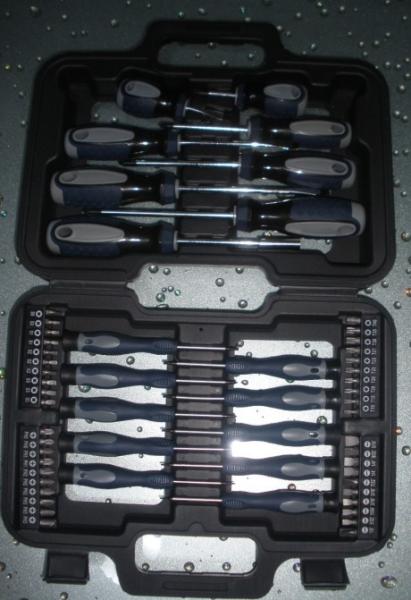 Cheap 58 pcs screwdriver tool set ,with 40 pcs bits for sale