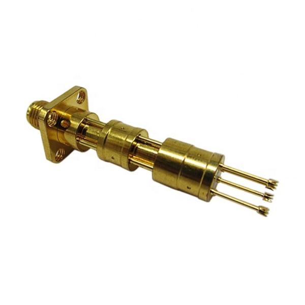 Cheap High Efficient Semiconductor Test Pin BGA Testing Probes Spring Loaded for sale