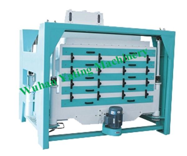 Cheap Double Rotary Rice Length Grader White Rice Grading Screen 8-10 Tons Per Hour for sale