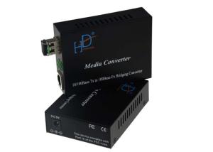 Fast Single Mode Fiber To Ethernet Converter With SC / ST / FC Interface
