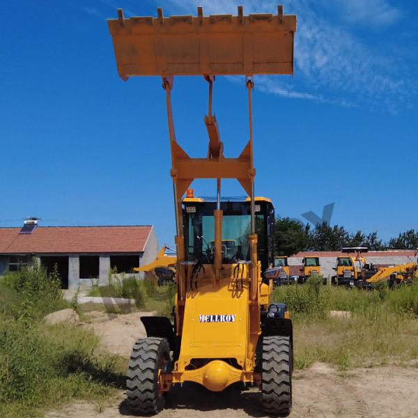 Cheap Small Front  Wheel Loader Machine Rate Load 1500kg for sale