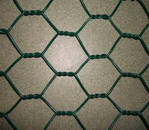 Cheap low carbon Plastic Coated Chicken Wire , HH Galvanised Hexagonal Wire Netting for sale