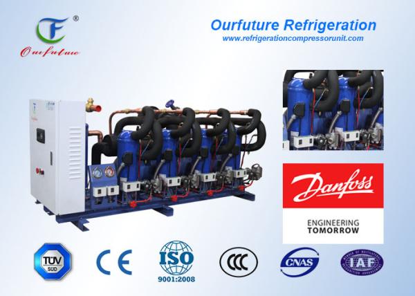 Cheap Danfoss Refrigeration Compressor Unit , Small Cold Storage Refrigeration Condensing Unit for sale