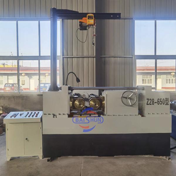 Cheap Z28-650 Variable Frequency Speed Hydraulic Large Pitch Thread Rolling Machine for sale