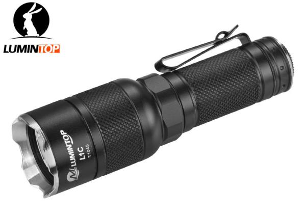 Cheap Waterproof Cree LED Flashlight With Big Attacking Head 5 Lumen Output for sale