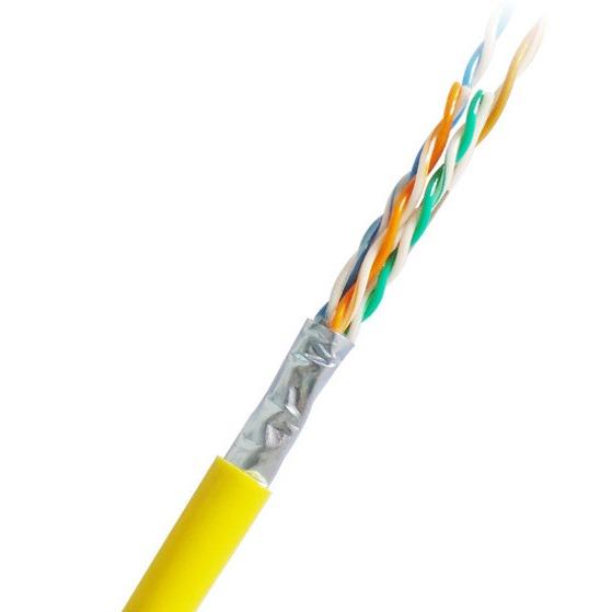 Cheap Data Transfer SFTP CAT6 Cable with LSZH Jacket Material and 250MHz Maximum Frequency for sale