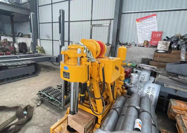 Cheap 200 M Engineering Drilling Rig With Crawler Chassis In Mining Irrigation for sale