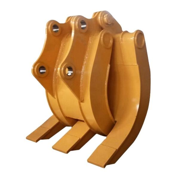 Cheap Mechanical Attachments Manual Log Grapple Wood Stone Excavator Rotating Grapple for sale