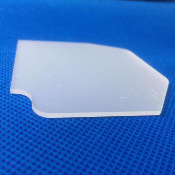 Cheap Custom Grinded Fused Quartz Optical Platform For Spectrometer for sale