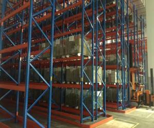China Custom Heavy Duty Storage Racks / Metal Narrow Aisle Industrial Racking Systems on sale