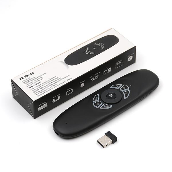 Cheap Rechargeable Air Mouse And Keyboard Android , Wireless Air Remote For Android Box for sale