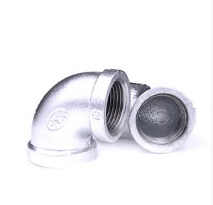 Best Malleable Iron Pipe Fitting Banded Beaded and Plain Type Bushing Elbow Tee wholesale