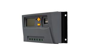 LCD Graphic PWM Solar Charge Controller 12V Anti Noise with 5V 1A USB