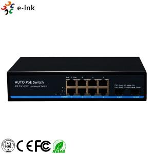 China 2 X SFP Fiber Port Power Over Ethernet Gigabit Switch 8 Port 10/100/1000M Auto Sensing on sale