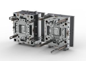 OEM / ODM ： Router Bottom Housing (1*1)  injection mould maker No.23892-C