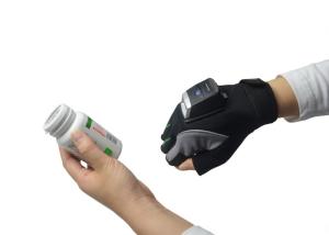Wireless Offline Barcode Scanner Glove Mini Bar Code Reader MS02