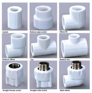 Best PPR Pipe Fitting And Tool For PPP-R Pipe/Random Copolymerized Polypropylene wholesale