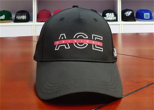 Cheap ACE Men Women Solid Color Custom Creative Silk Print Logo Custom Curve Brim Baseball Cap Hat for sale