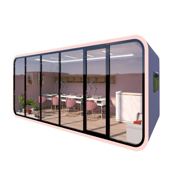 Cheap Prefabricated Tiny House Prefab Apple Cabin Container Mobile Capsule Hotel for sale