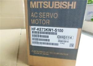 China HF-KE73JW1-S100 Mitsubishi Electric 3-Phase AC Servo Motor Model on sale