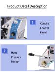 25mm Manual Portable Date Coding Machine High Precision Easy Operation