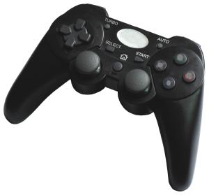 China ABS 2.4G Sixaxis Wireless USB Game Controller Double Vibration Feedback For Vedio game on sale
