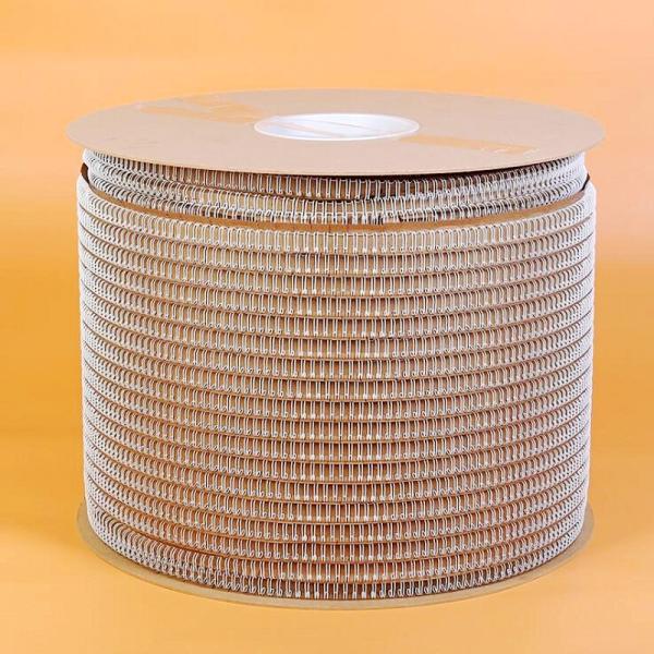 Cheap Nylon Coated 4-30mm Double Loop Binding Wire REACH Rohs Standards, twin loop wire binding spool for sale
