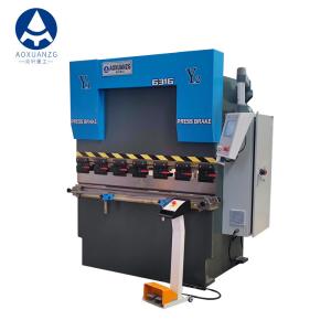 China CNC Servo Control TP10S Hydraulic Bending Machine 63T 1600MM on sale