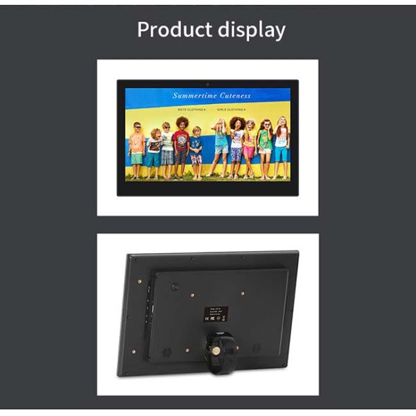 RJ45 1080p Android Panel PC , Wall Mount Tablet Intelligent IPS Display