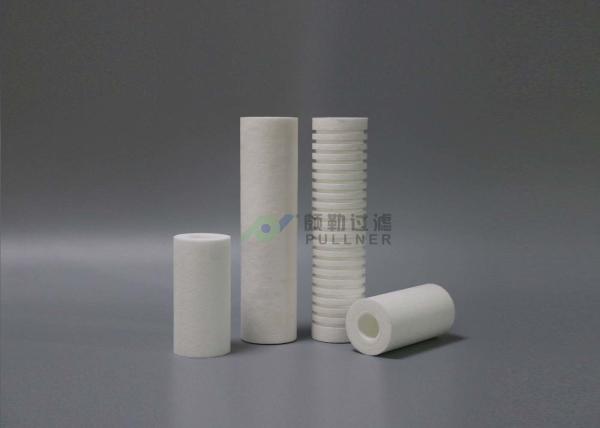 Cheap 10" 20" 30" 40" Water Filter Cartridges , 5 Micron Water Filter OD 60~63mm for sale