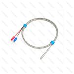 U Shape Type J Thermocouple Temperature Sensor Thermal Resistant Silver Plated