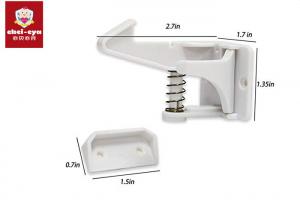 Best Hidden Spring Baby Lock With Press Button Child Proofing Drawer Lock For Home Safety wholesale