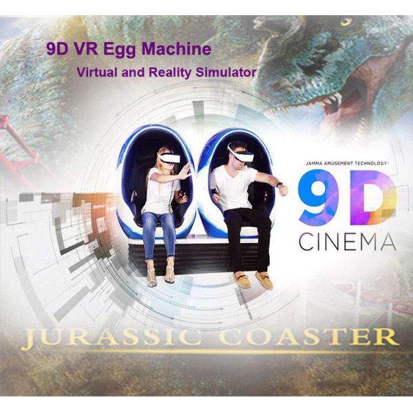 Customized Color Deepoon E3 Glasses 2P 9D VR Cinema Egg Machine Motion Platform