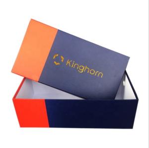 Best Customized Size Corrugated Shoe Boxes Coated Paper Multiple Color Choices wholesale