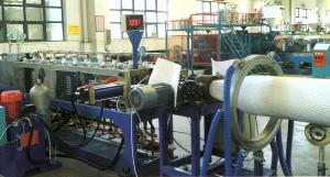 Fruits Foaming Mesh Glove EPE Foam Machine Production Line With Smooth Surface