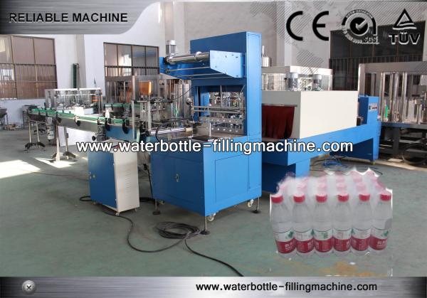 Cheap Bottle Feeding Sorting Shrink Wrap Packing Machine For Purified Water / Milk for sale
