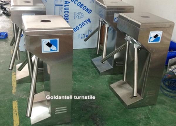 Cheap Drop Arm Coin And Token Controlled Access Turnstiles For Amusement Park for sale