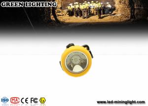 Yellow Wireless Intrinsically Safe Cordless Mining Lights 2.2ah Li - Ion Battery , PP Meterial