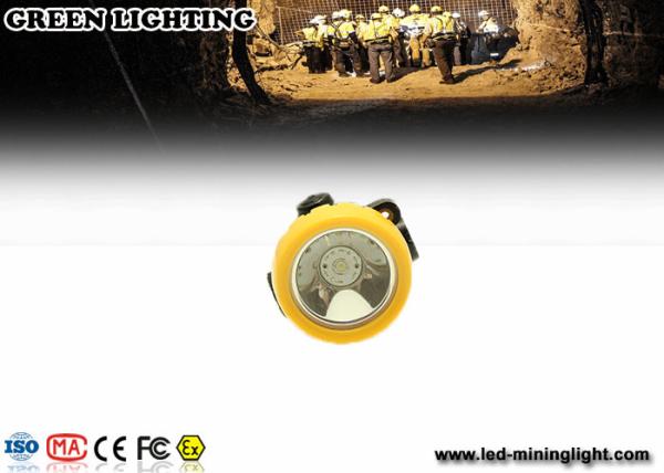 Cheap Yellow Wireless Intrinsically Safe Cordless Mining Lights 2.2ah Li - Ion Battery , PP Meterial for sale