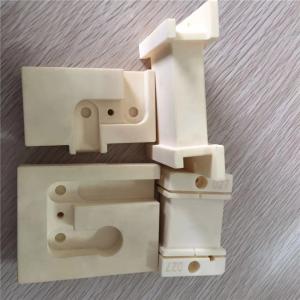 China Precision 400C Zirconia Ceramic Cube Lining Plate 6.0 Density Ceramic Terminal Block on sale